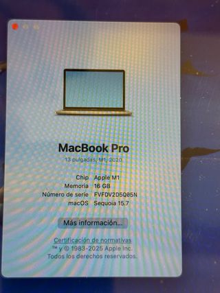 MacBook Pro 13 Plata