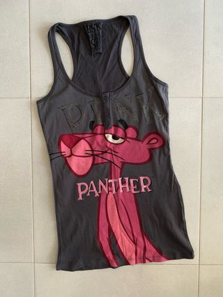 Top Pantera Rosa Bershka Talla S