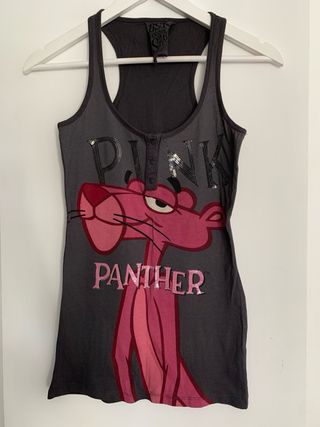 Top Pantera Rosa Bershka Talla S