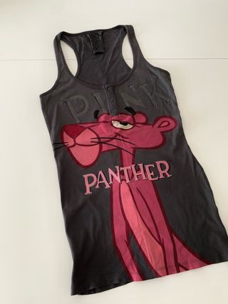 Top Pantera Rosa Bershka Talla S
