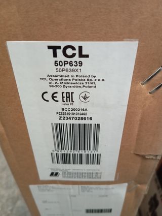 Smart TV TCL 50 4K HDR Google TV