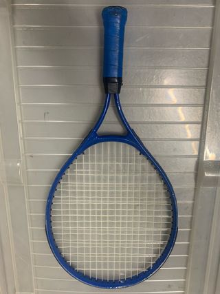 Raqueta de tenis infantil azul