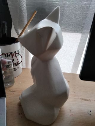 Figura Zorro Porcelana