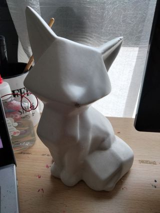 Figura Zorro Porcelana