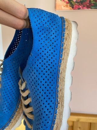 Zapatillas entretiempo Sixtyseven azul ante