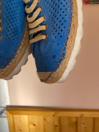 Zapatillas entretiempo Sixtyseven azul ante