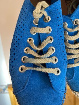 Zapatillas entretiempo Sixtyseven azul ante