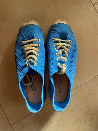 Zapatillas entretiempo Sixtyseven azul ante
