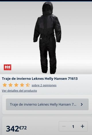 Buzo Helly Hansen Leknes Negro