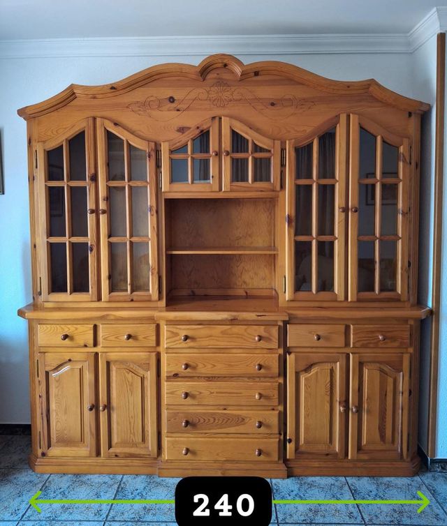 Mueble comedor pino macizo