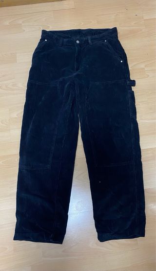 Pantalones de pana negros