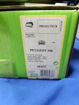 Faro Delantero Izquierdo Peugeot 106