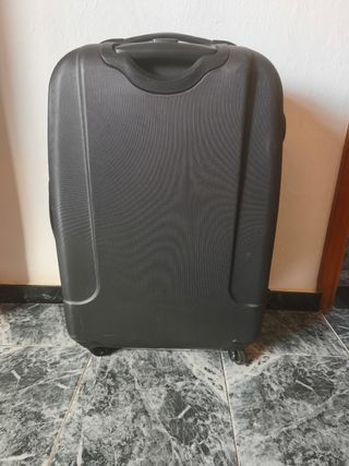 Maleta de viaje gris