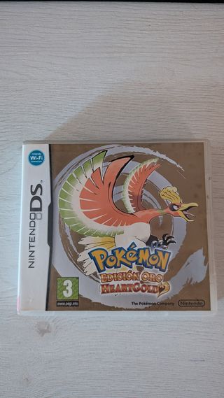 Pokémon Oro Heartgold Nintendo DS en Español