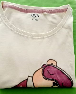 Pijama mujer OVS algodón orgánico y oekotex 