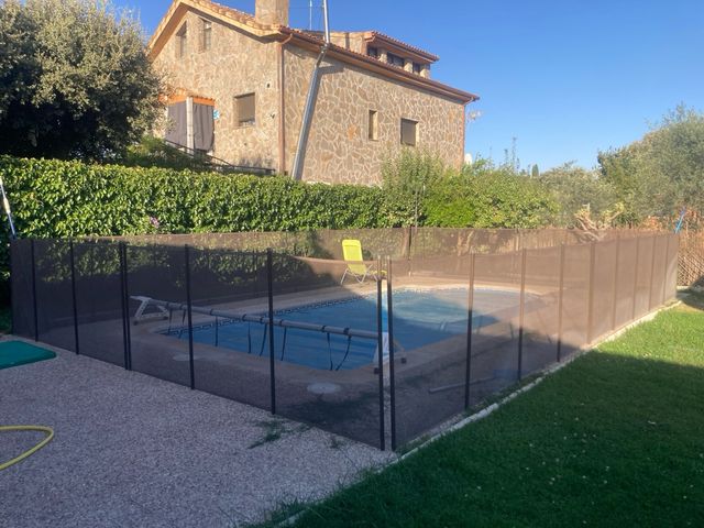 OPORTUNIDAD!! Valla Seguridad Piscina Desmontable