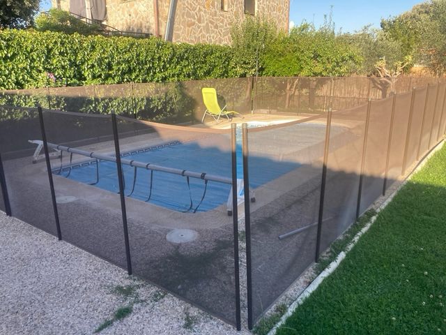OPORTUNIDAD!! Valla Seguridad Piscina Desmontable