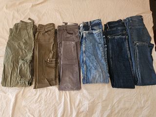 Pantalones Cargo y Vaqueros