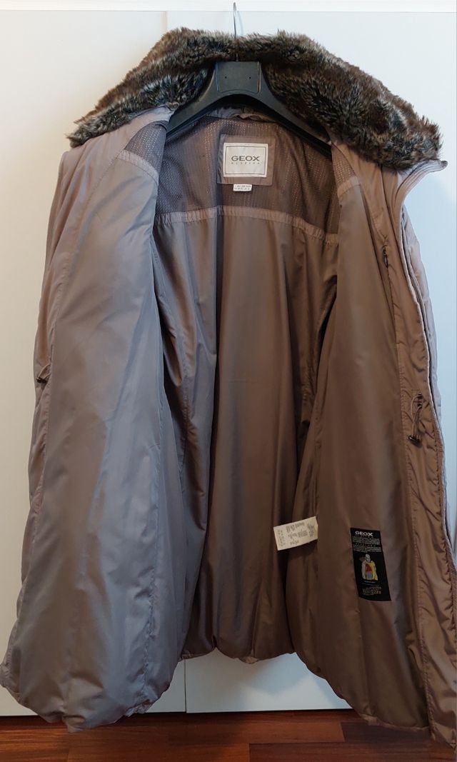 Piumino Geox tortora