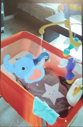Moisés cuna para bebe primeros días