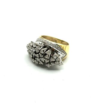 Anillo Oro y Diamantes