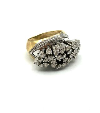 Anillo Oro y Diamantes