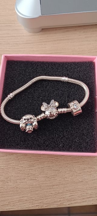 Pulsera Pandora Plata con Charms