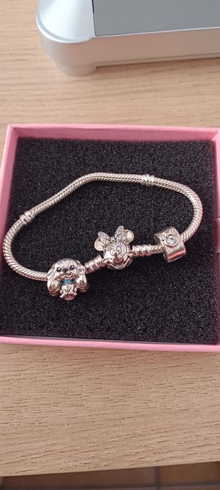 Pulsera Pandora Plata con Charms