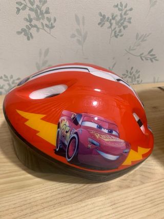 Casco Bici Infantil Cars Talla XS
