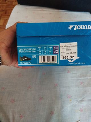 Zapatos deportivos Joma TOJW2501AG negros 