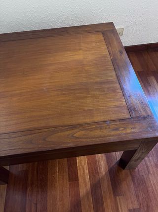 Mesa de centro de madera