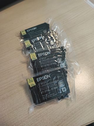 Cartuchos Epson 27 Setup Negro (4uds)
