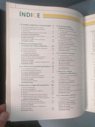 Ciencias de la tierra medioambientales