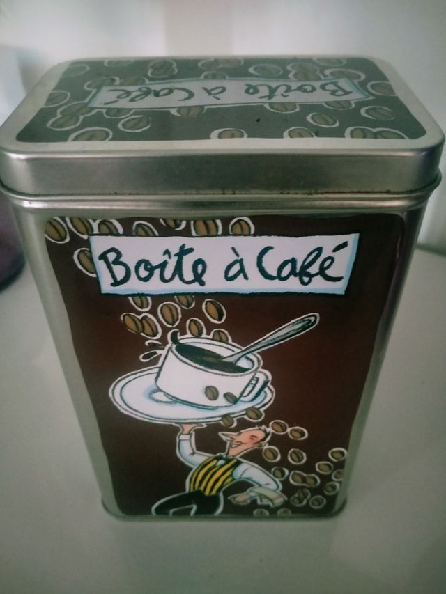 Lata de café vintage