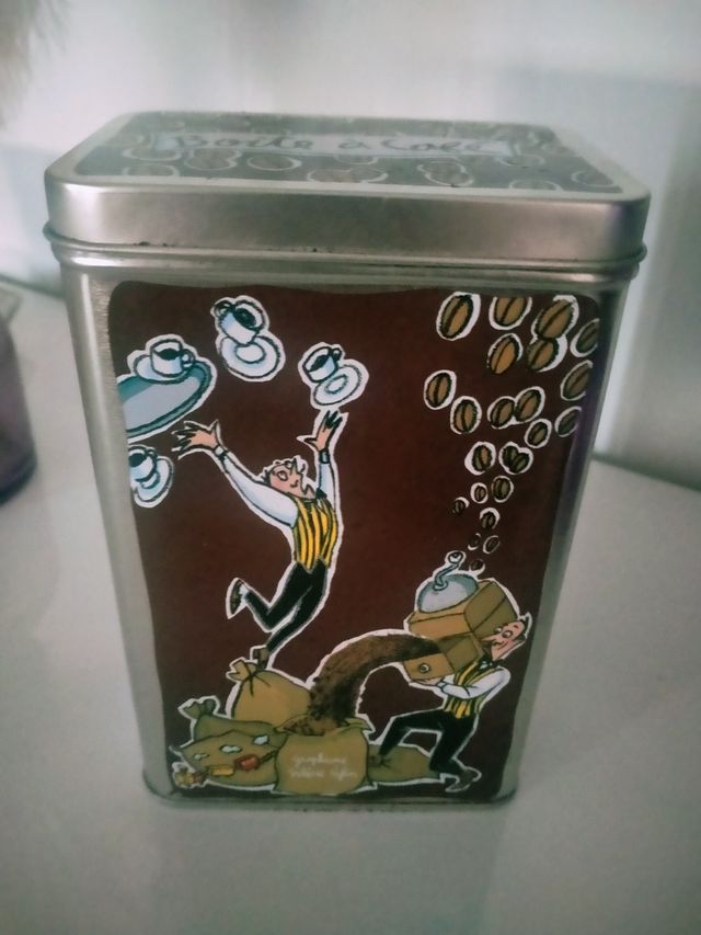 Lata de café vintage