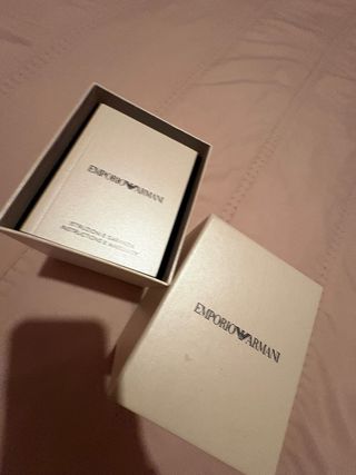Reloj Emporio Armani Caja Beige