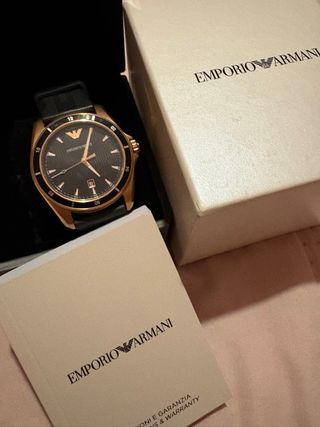 Reloj Emporio Armani Caja Beige