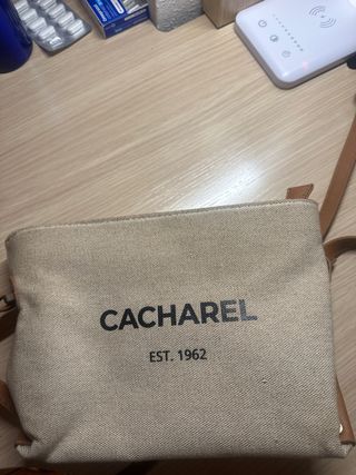 Bolso Cacharel Beige y Marrón