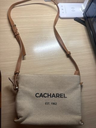 Bolso Cacharel Beige y Marrón