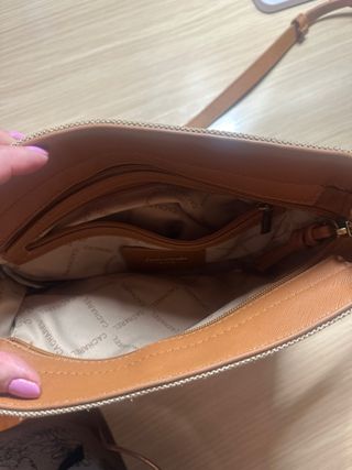 Bolso Cacharel Beige y Marrón