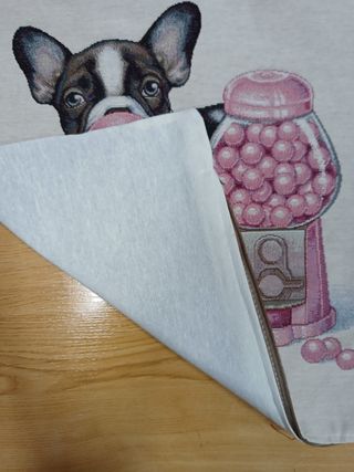 Fodera per cuscino per cani French Bulldog