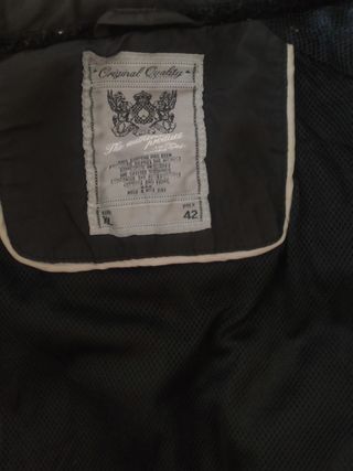 Cazadora negra hombre Talla XL 42