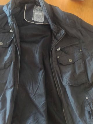 Cazadora negra hombre Talla XL 42