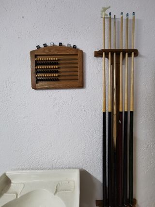 Mesa de billar francés y americano