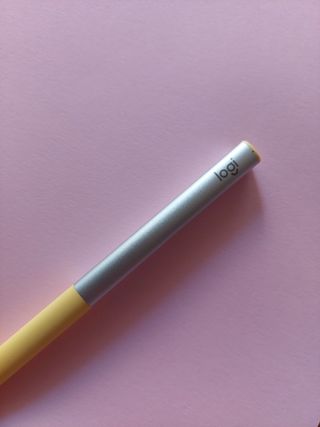 Logitech Pen Stylus Plata y Amarillo