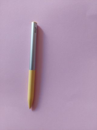 Logitech Pen Stylus Plata y Amarillo