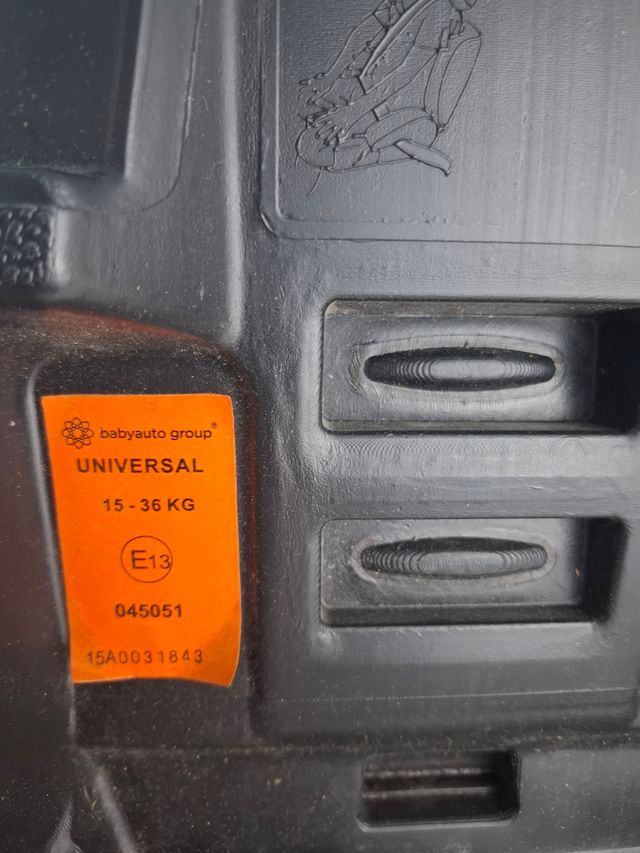 Silla de coche bebé. Grupo II y III. 15-36kg.
