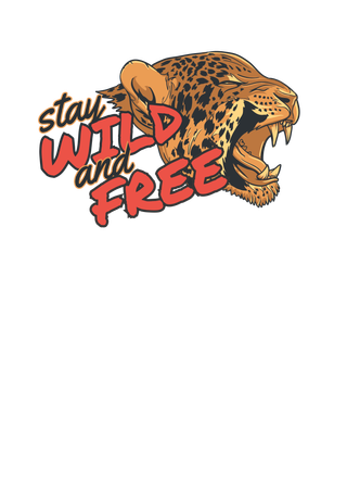 Camiseta Stay Wild & Free Unisex