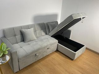 Sofá nuevo con rebaja y respaldo reclinable 3x