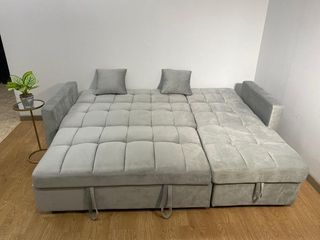 Sofá nuevo con rebaja y respaldo reclinable 3x